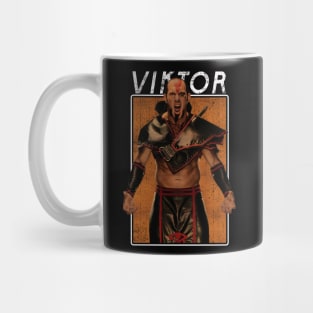 Vintage Wwe Viktor Mug